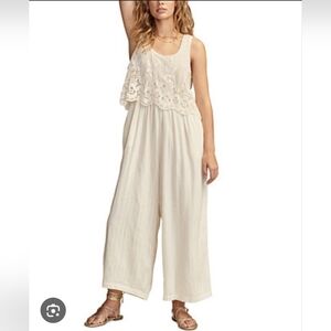 Lucky BrandWomen's Chemical Lace Sleeveless Jumpsuit